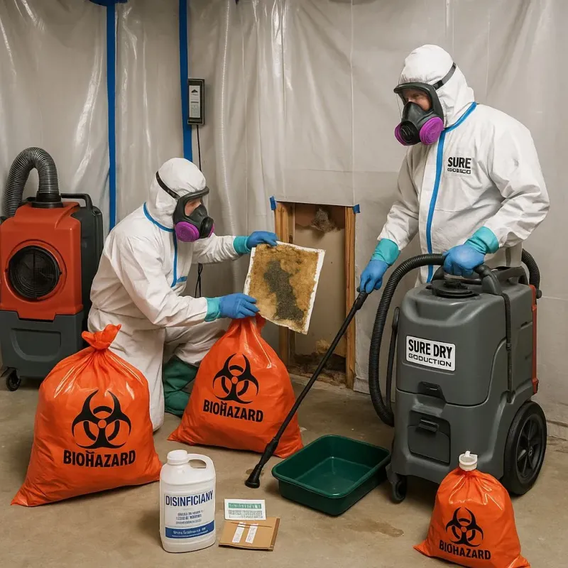 Contaminated Water Handling Protocols process in Franklinton, NC